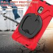 Samsung Galaxy Tab Active5 X300 Red Silicone Hybrid Case with Strap - 6