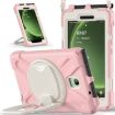 Samsung Galaxy Tab Active5 X300 Pink Silicone Hybrid Case with Strap - 2