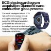 ET580 Sports Smart Watch, 2.04" AMOLED, Bluetooth Call, ECG, Black Buckle - 8