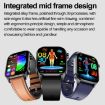 ET580 Sports Smart Watch, 2.04" AMOLED, Bluetooth Call, ECG, Red Band - 6