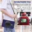 Samsung Galaxy Tab Active5 X300 Case with Strap - Navy Blue Silicone Hybrid - 6