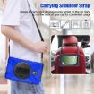Samsung Galaxy Tab Active5 X300 Case with Strap - Blue Silicone Hybrid - 6