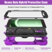 Samsung Galaxy Tab Active5 X300 Purple Case with Strap & Rotary Grip - 3