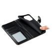 Xiaomi 14 Ultra Black Leather Case - Sun Mandala Embossing Pattern - 5