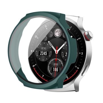 Aigo Smart Watch V8 Protective Case with Tempered Film - Dark Green - 1