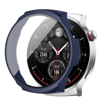 Aigo Smart Watch V8 Protective Case with Tempered Film - Midnight Blue - 1