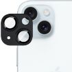 iPhone 15/15 Plus IMAK Metal Armor Camera Protector Film - Black - 1