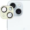 iPhone 15/15 Plus IMAK Metal Armor Gold Camera Protector Film - 1