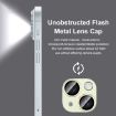 iPhone 15/15 Plus IMAK Metal Armor Camera Protector Film - Green - 5