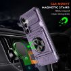 Samsung Galaxy A15 5G Shockproof Card Case with Ring Holder - Purple - 2