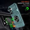 Samsung Galaxy S24+ 5G Shockproof Card Case with Ring Holder - Green - 2