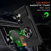 Samsung Galaxy A35 5G Shockproof Card Case with Ring Holder (Black) - 2