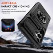 Samsung Galaxy A35 5G Shockproof Card Case with Ring Holder (Black) - 3