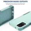 Samsung Galaxy A12 Phone Case, 2 in 1 PC + TPU, Light Green - 2