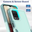 Samsung Galaxy A12 Phone Case, 2 in 1 PC + TPU, Light Green - 5