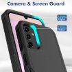 Samsung Galaxy A14 4G/5G PC + TPU Phone Case Black | 2 in 1 Cover - 5