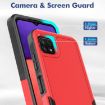 Samsung Galaxy A22 5G Red Phone Case 2 in 1 PC + TPU - 5