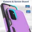 Samsung Galaxy A25 5G Phone Case, 2 in 1 PC + TPU, Purple - 5
