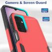 Samsung Galaxy A25 5G Red Phone Case - 2 in 1 PC + TPU Cover - 5
