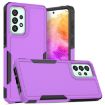 Samsung Galaxy A73 5G Phone Case, 2 in 1 PC + TPU, Purple - 1