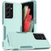 Samsung Galaxy S21 Ultra 5G Phone Case, 2 in 1 PC + TPU, Light Green - 1