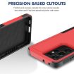 Samsung Galaxy S21 Ultra 5G Red 2 in 1 PC + TPU Phone Case - 2