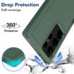 Samsung Galaxy S23 Ultra 5G Dark Green 2 in 1 PC TPU Case - 5