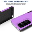 Samsung Galaxy S23 Ultra 5G Purple 2 in 1 PC TPU Phone Case - 2