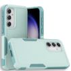 Samsung Galaxy S23 FE 5G Phone Case, 2 in 1 PC + TPU, Light Green - 1