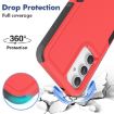 Samsung Galaxy S23 FE 5G Red 2 in 1 PC + TPU Phone Case - 3