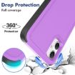 Samsung Galaxy A05 2 in 1 PC + TPU Phone Case - Purple - 3