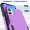Samsung Galaxy A05 2 in 1 PC + TPU Phone Case - Purple - 5