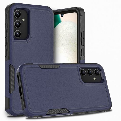 Samsung Galaxy A34 5G Phone Case, 2 in 1 PC + TPU, Dark Blue - 1