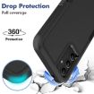 Samsung Galaxy A34 5G Phone Case - 2 in 1 PC + TPU (Black) - 3