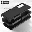 Samsung Galaxy A34 5G Phone Case - 2 in 1 PC + TPU (Black) - 4
