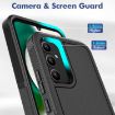 Samsung Galaxy A34 5G Phone Case - 2 in 1 PC + TPU (Black) - 5