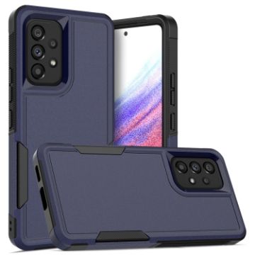 Samsung Galaxy A53 5G Phone Case, 2 in 1 PC + TPU, Dark Blue - 1