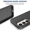 Samsung Galaxy S24+ 5G Phone Case, 2 in 1 PC + TPU, Black - 2