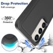 Samsung Galaxy S24+ 5G Phone Case, 2 in 1 PC + TPU, Black - 3