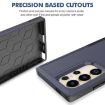 Samsung Galaxy S24 Ultra 5G Case, 2 in 1 PC + TPU, Dark Blue - 2
