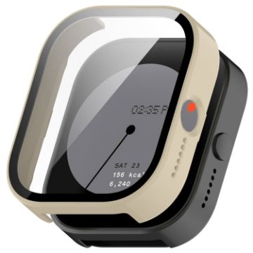 CMF Watch Pro D395 Ivory White Protective Case + Tempered Film - 1