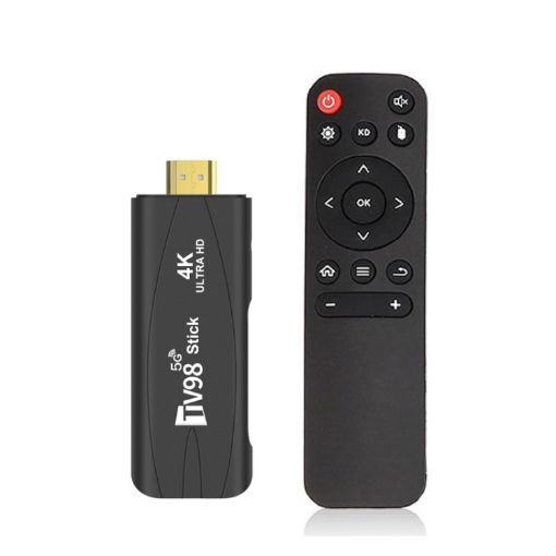 TV98 Rockchip 3228A 4K Android TV Stick, 2GB+16GB, Bluetooth, UK Plug - 1