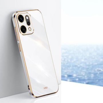 OPPO Reno14 Pro 5G Global XINLI 6D Electroplate TPU Case White - 1