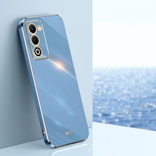 OPPO A5 4G/5G XINLI 6D Electroplate TPU Case - Celestial Blue - 1