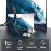HDMI Male to Male Dual Elbow Adapter Cable 0.5m (Dual Up Bend) - 4