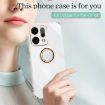 OPPO Reno14 5G Global XINLI 6D TPU Case with Ring Holder - Celestial Blue - 2