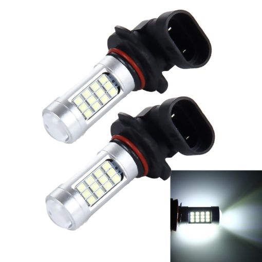 2 PCS 9005 10W 900LM 8000K 42 SMD-2835 LED Car Fog Lights 12V White - 1