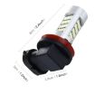 H8/H11 10W 900LM 8000K 42 SMD-2835 LED Car Fog Lights, 2 PCS, 12V White - 3