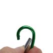 2 PCS Green Mini LED Flashlight Torch Laser Keychain for Hiking - 5