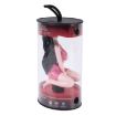 Universal Magenta Gear Shift Knob with Rubber Covers for All Cars - 6